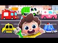 Cars Puzzle Song | Let's Assemble Street Vehicles | Nursery Rhymes & Kids Songs | BabyBus
