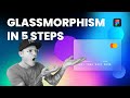 Glassmorphism in 5 Easy Steps | UI Trends 2021