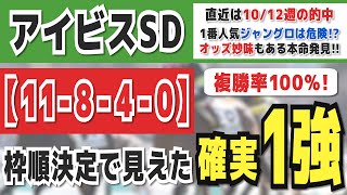 アイビスサマーダッシュ2023予想【11-8-4-0】この枠順なら決まり！人気馬に危険信号あり。好走条件ピッタリの激アツの「本命馬」を発表！