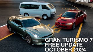 Gran Turismo 7 - October 2024 Free Update (Update 1.52) Trailer \u0026 Screenshots