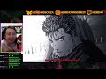 berserker guts pt. ii berserk enygma react do moreno