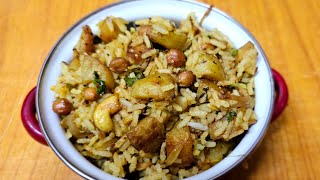 Bhangala Bow Bow Rice Simple Lunch Box Recipe.