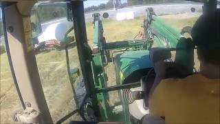 Hay Baling / Heinän paalaamista 2016