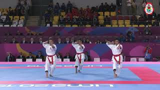 PANAMERICANO LIMA 2019 - PERU KARATE - KATA EQUIPOS FEM