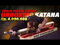 APAKAH SETAJAM HARGANYA ? 18 HARI PROSES PEMBUATAN / UNBOXING PEDANG KATANA