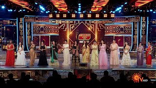 Sun TV Queens...👑🔥| Sun Kudumbam Virudhugal 2018 #throwback | Sun TV