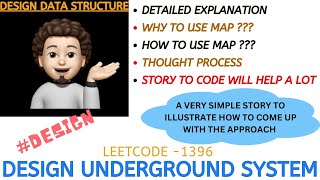 Design Underground System | Full Thought Process | Bloomberg | Amazon | Leetcode 1396