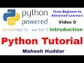 Python Tutorial for Beginners to Advanced Learners