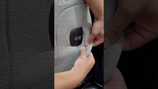 Nuna car seat 拆除座墊時避開 SIP 部分方法