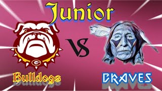 Junior Monroe Braves vs Glassboro Bulldogs 2018