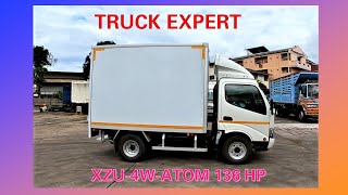 รีวิวรถบรรทุก 4 ล้อ HINO รุ่น XZU 4W ATOM 136 แรงม้า ตู้อลูมิเนียม ขนาด 10.53 คิว (รถทดสอบฮีโน่) 4K