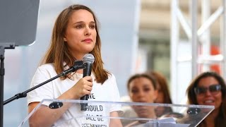 Women's March 2017: Natalie Portman Calls Out President Trump: 'You Just Started the Revolution'