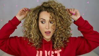 NEW CURLY HAIR PRODUCT REVIEW | SHOCKING RESULTS | The Glam Belle