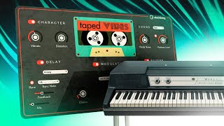 ¡ÉSTE PIANO ME FASCINO! 🔥🎹 Taped Vibes ¡GRATIS!