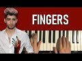 HOW TO PLAY - ZAYN - Fingers (Piano Tutorial Lesson)