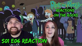 Rick and Morty S01 E06 "Rick Potion #9" - REACTIONS ON THE ROCKS!