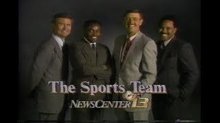 September 24, 1989 - Dick Versace Pacers Bumper & Promo for NewsCenter 13 Sports Team