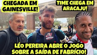 EXCLUSIVO! CHEGADA DO MENGÃO EM GAINESVILLE! LEO PEREIRA! FALA DE F. BRUNO E BOTO! FLA EM ARACAJU!