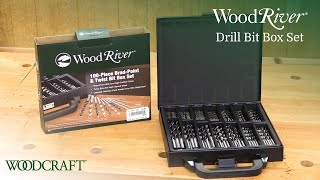 Bits, Bits, Bits! With the WoodRiver 100 Piece Drill Bit Set