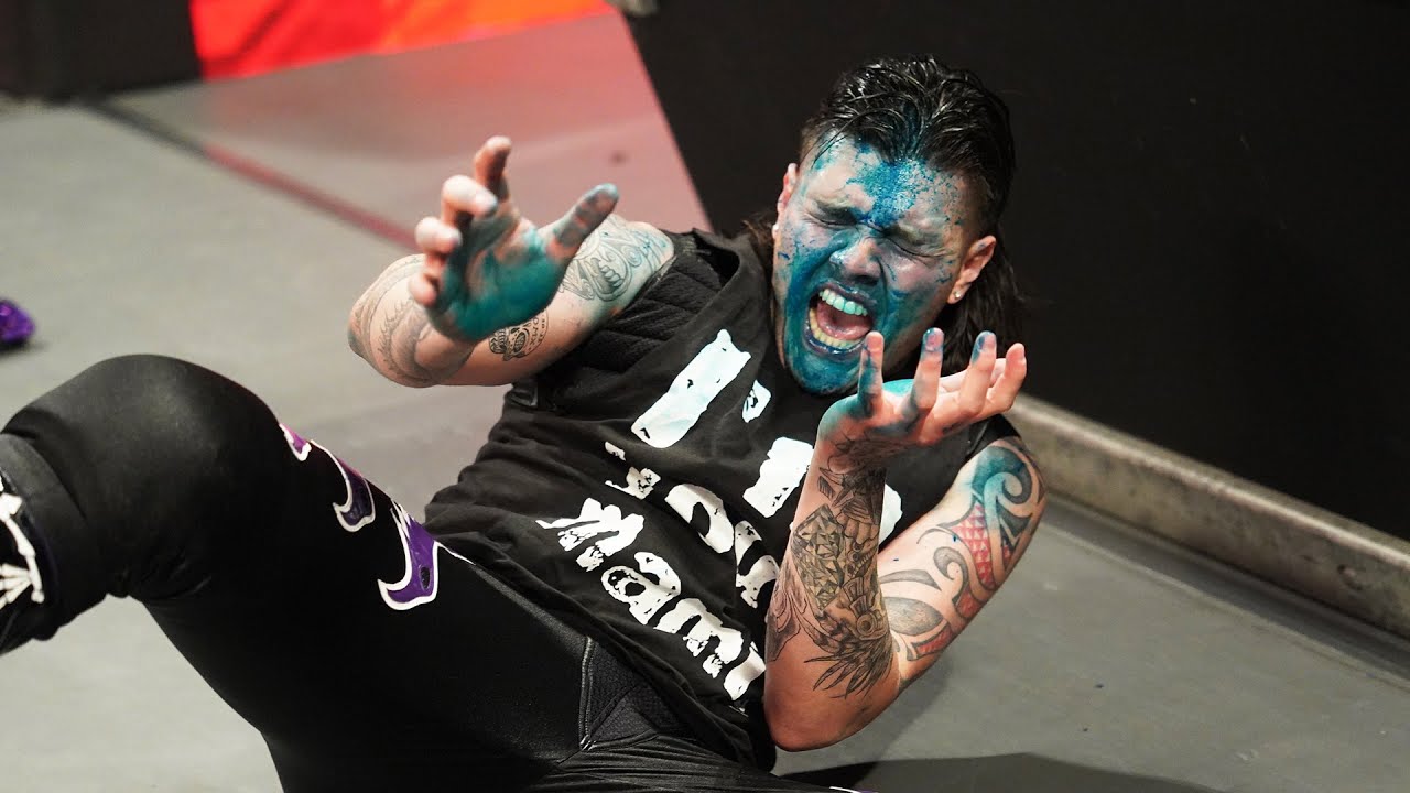 Dominik Mysterio getting beaten up: WWE Playlist. 