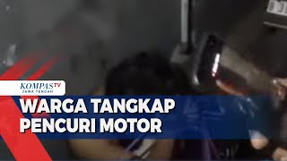 Warga Tangkap Pencuri Motor