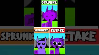 Incredibox Sprunki - Sprunkr VS Sprunked VS Retake #shorts