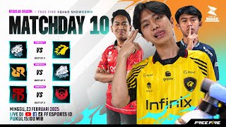 FREE FIRE SQUAD SHOWDOWN I Matchday 10