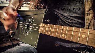 "Gimme Back My Bullets" on AMMO BOX GUITAR! - Lynyrd Skynyrd Guitar Cover