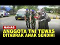 Anggota TNI dan Istri Tewas Ditabrak Anak Sendiri di Balikpapan