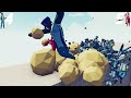 100x POLICE ZOMBIES + 1x GIANT vs EVERY GOD - Totally Accurate Battle Simulator TABS