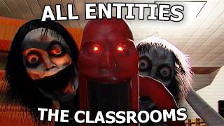 The Classrooms SPEEDRUN - ALL ENTITIES on Level 2 (46 Seconds) - (Playrooms update) (WR)