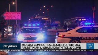 Middle East conflict escalates for 4th straight day
