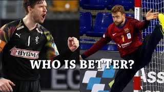 Niklas Landin vs Perez de Vargas ● Who is better? ● 2021