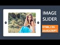 How To Make Image Slider Using HTML CSS JavaScript