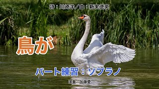 【ソプラノ】鳥が【パート練習】