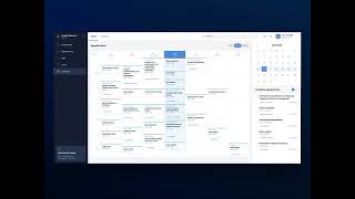 Schedule Appointments Dashboard Interface