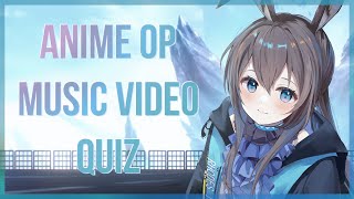 Anime Opening Music Video Quiz #14