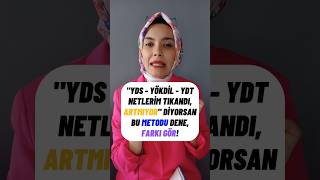 #YDS #YÖKDİL #YDT netlerin artmıyorsa, bu yöntemi denemelisin ( #onlineingilizce #ydskursu #yksdil )