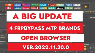 UnlockTool_2022.11.30.0 Released Update - Improved bypass frp mtp for all brands open browser  2022