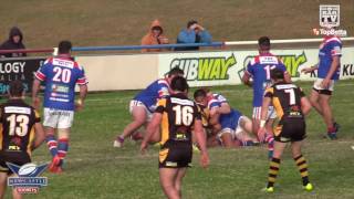 2016 Newcastle RL Round 7 - 1st Grade Highlights - Kurri Kurri Bulldogs v Cessnock Goannas