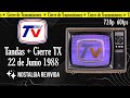 Tandas Comerciales + Cierre de Transmisiones TVN (22 de Junio 1988)