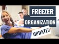 Deep Freezer Organization UPDATE! | How my deep freezer organization system is working!