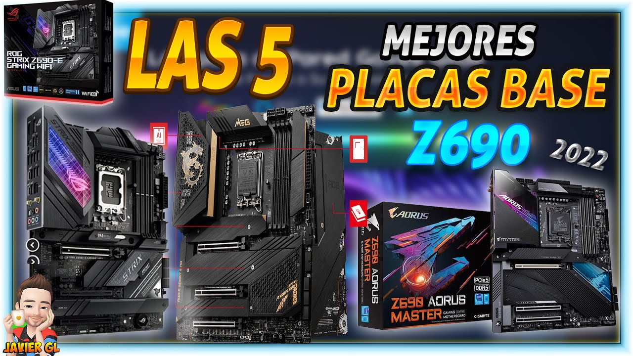 Las 5 Mejores Placas Base Z690 ¿Cuál Es La Mejor Para I9 Intel 12th ...