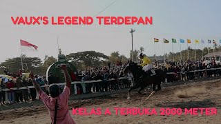 VAUX'S LEGEND TANGGUH DI KELAS A TERBUKA 2000 meter_PACUAN KUDA PIALA RAJA HB X CUP 2019