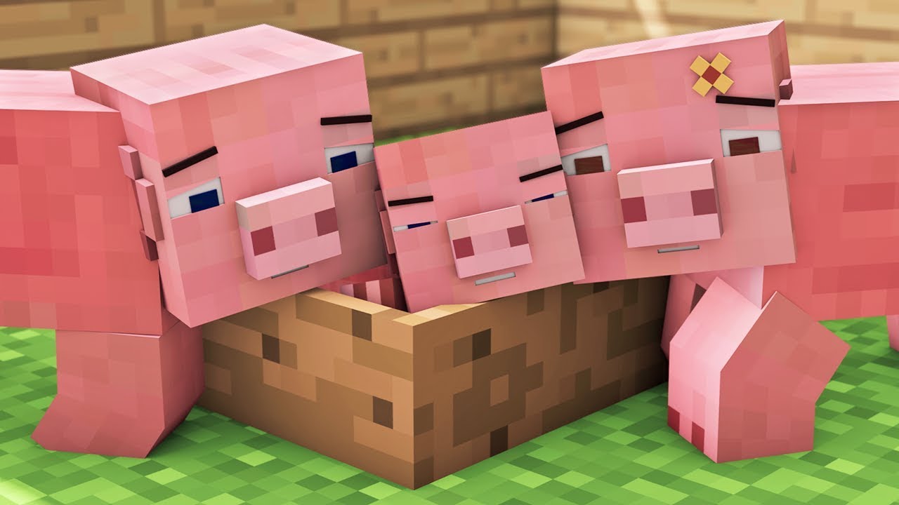 Pig Life Minecraft Animation Youtube