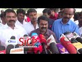 seeman serious press meet at thoothukudi