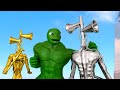 Dame Tu Cosita's HUNGER (Ep100) Twin Siren-HEAD VS Dame-HULK VS BIG Spider-Man