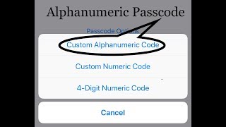 Alphanumeric Passcode on iPhone 😳😳