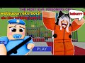 ANAK BALITA PAK BARRY MENJADI PENJAGA PENJARA DI GAME BARRY PRISON RUN !! BABY BARRY'S PRISON RUN!