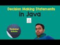 Decision Making Statements in Java | Conditional | Java Tutorial for Beginners